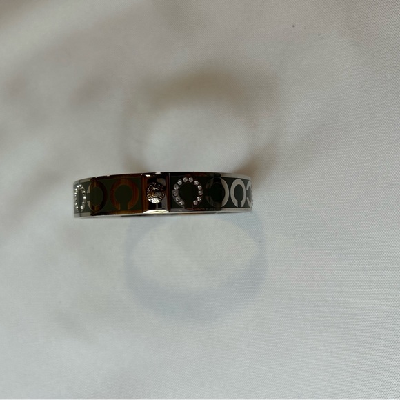 Authentic COACH bangle bracelet with gray C’s and some bling on C’s used… - Picture 8 of 11